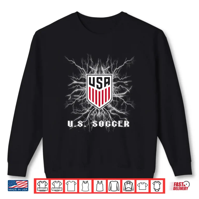 Sweatshirt U.S. Soccer Electricity USMNT Officially Licensed Shirt