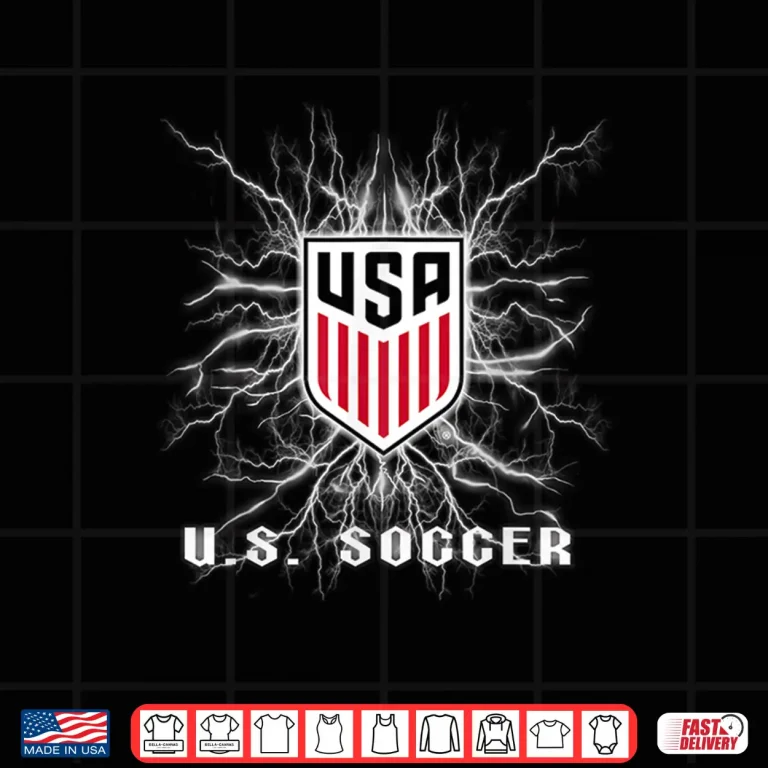 Design U.S. Soccer Electricity USMNT Officially Licensed Shirt