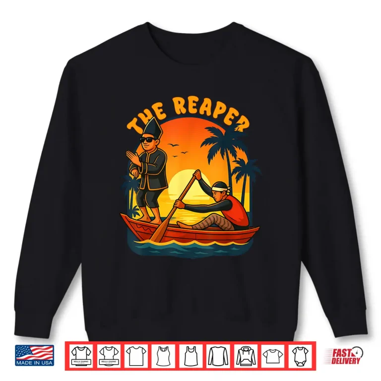 Sweatshirt Indonesian Boat Racing Kid Viral Reaper Aura Farming Pacu Shirt