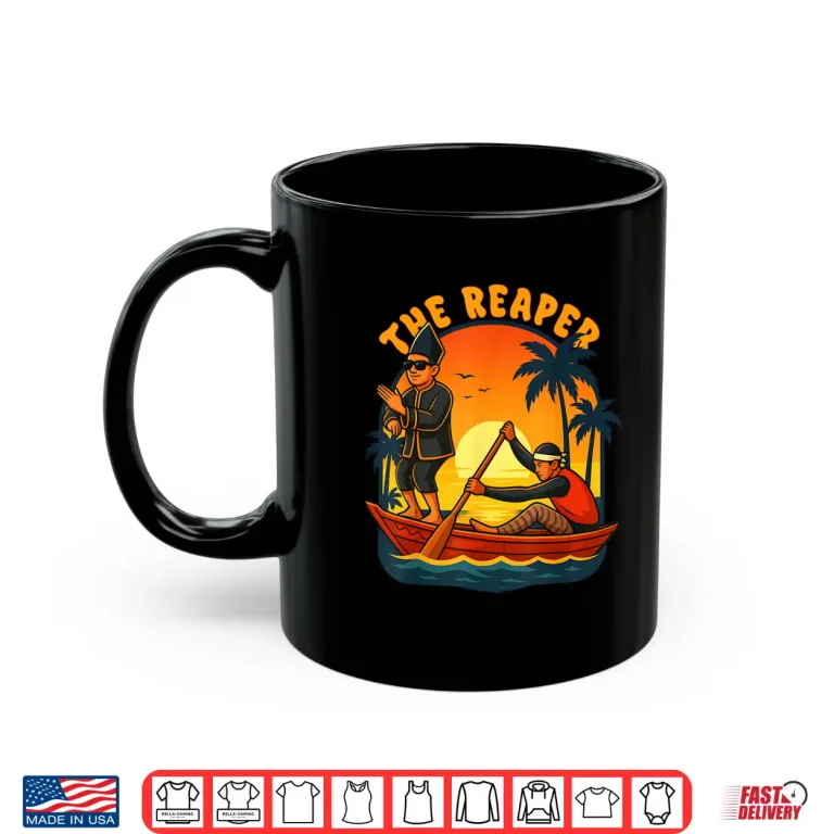 Mug Indonesian Boat Racing Kid Viral Reaper Aura Farming Pacu Shirt