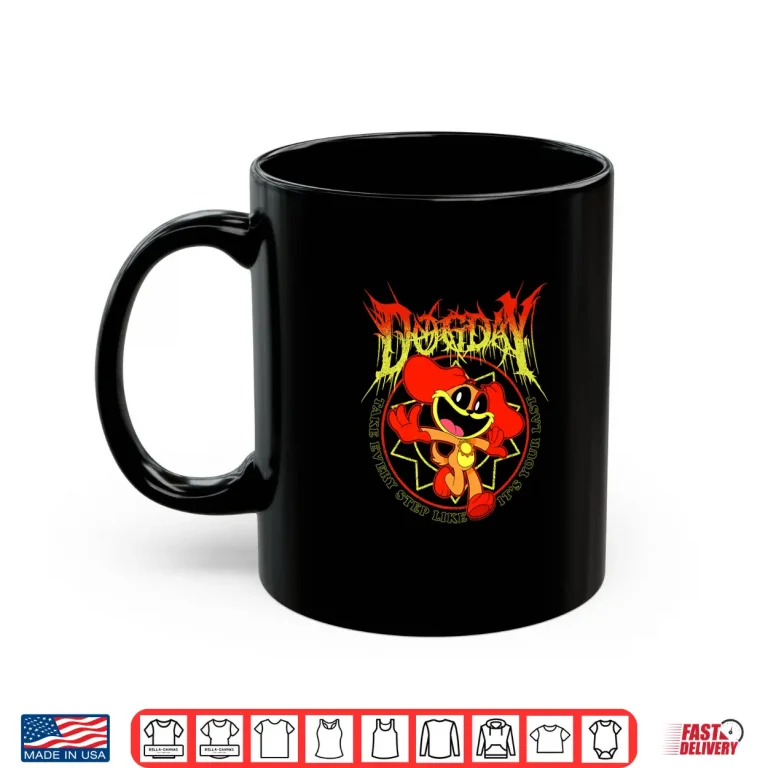 Mug Poppy Playtime Dogday Take Every Step Like Its Your Last Shirt