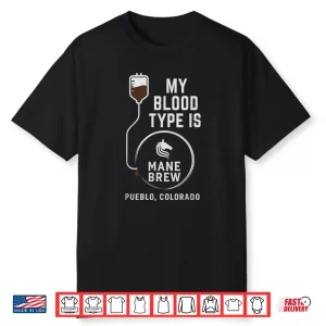 Blood Type Is Coffee Shirt