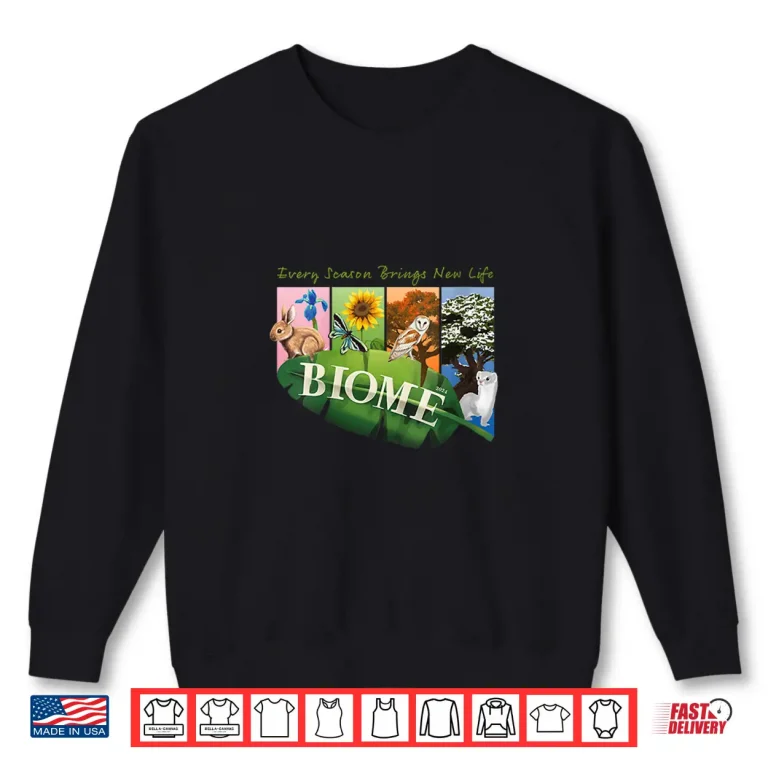 Sweatshirt Biome Seasons Shirt