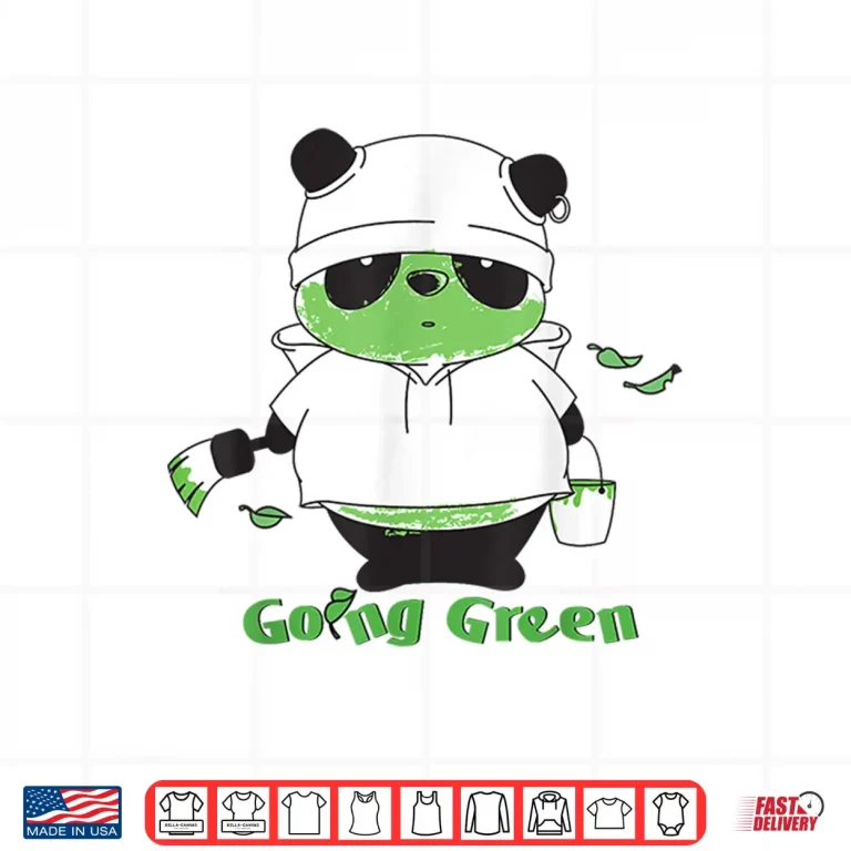 Design Going Green Panda Shirt