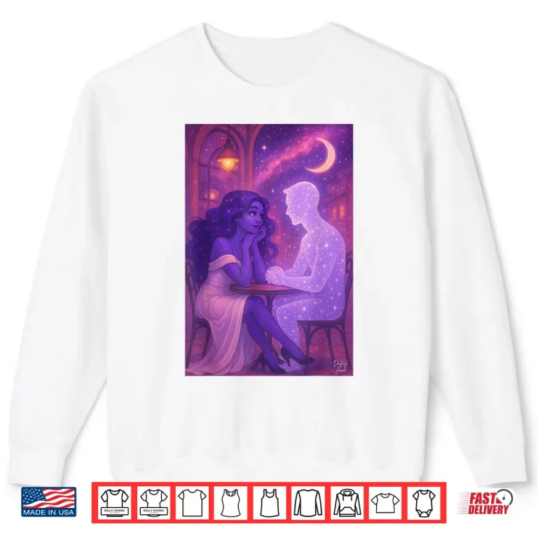Sweatshirt Starry Eyed Cosmic Romantic Lover Shirt
