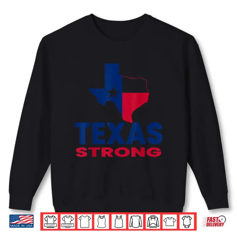 Sweatshirt Retro Pray For Texas Hill Country Support Texas Stronger Shirt