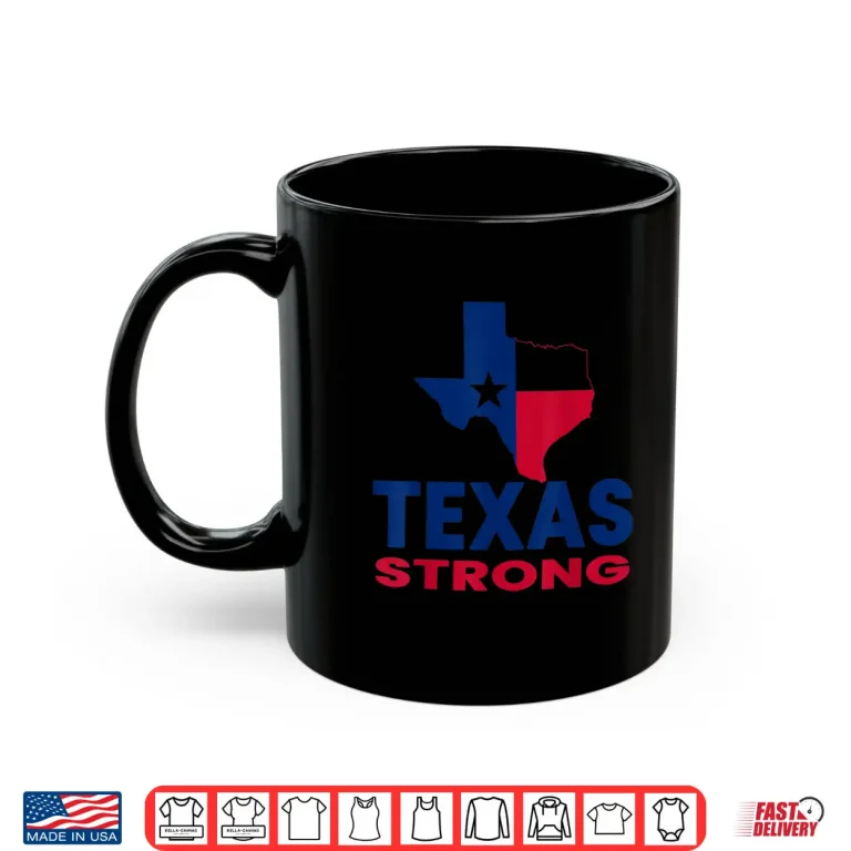 Mug Retro Pray For Texas Hill Country Support Texas Stronger Shirt