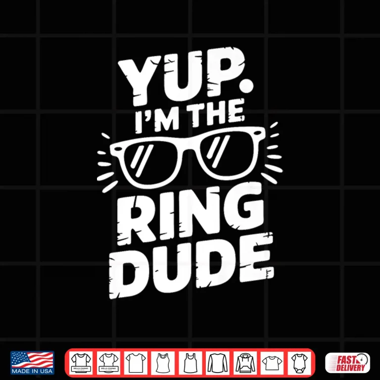 Design Im The Ring Dude Wedding Ring Guy Shirt
