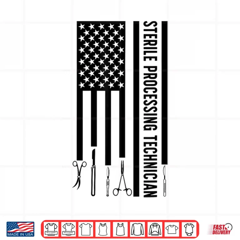 Design Sterile Processing Technician Proud Sterile Processing Tech Shirt