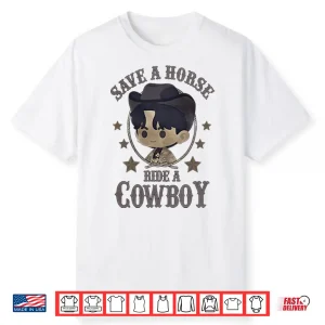 Save A Horse Ride A Cowboy Jungkook Shirt