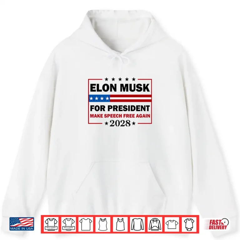Hoodie Elon Musk For President Make Speed Free Again Shirt