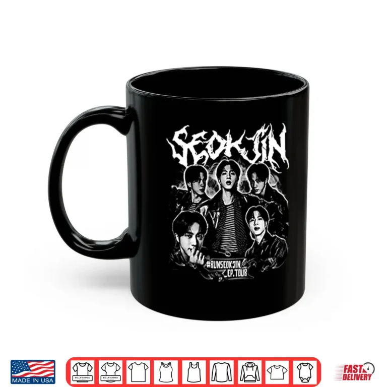Mug Seokjin BTS Runseokjin Ep. Tour Shirt
