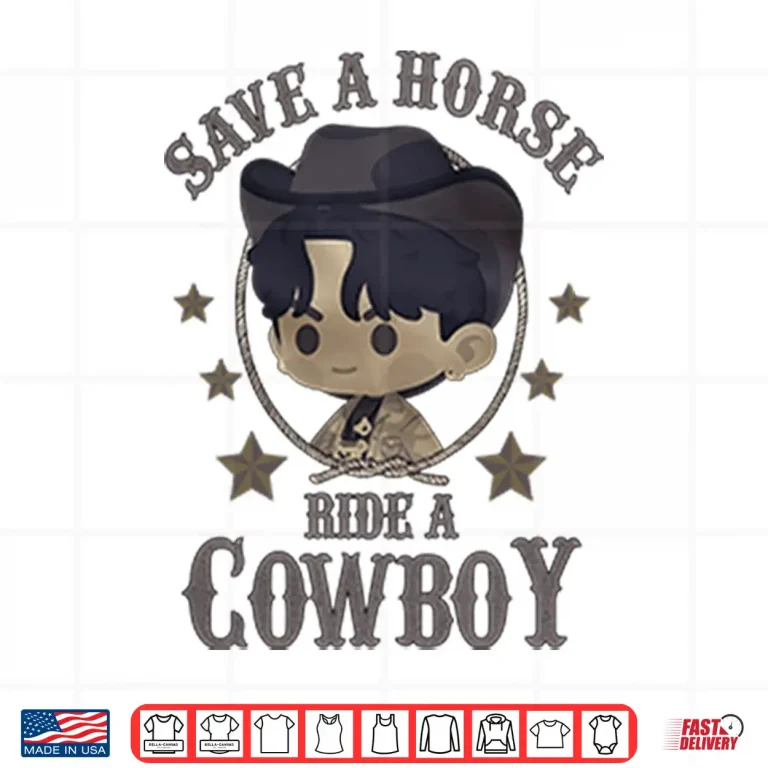 Design Save A Horse Ride A Cowboy Jungkook Shirt