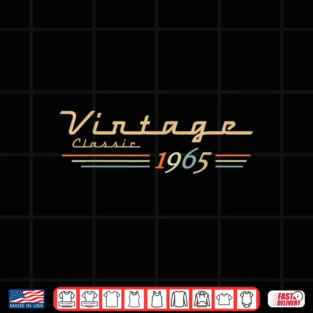 Vintage 60Th Birthday Decorations Vintage 1965 60 Years Old Shirt