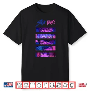 Funny Saja Name Vintage Boys Art Shirt