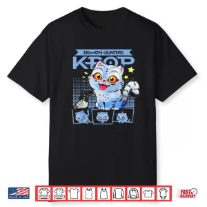 K Pop Demon Hunter Derpy Cat Cute Shirt