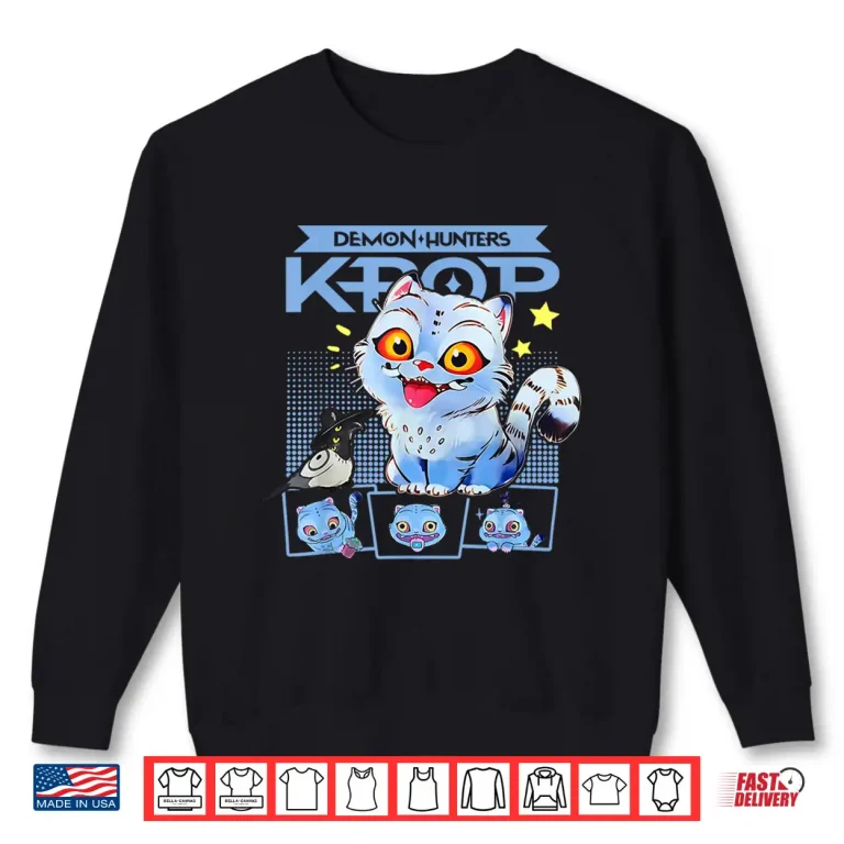 Sweatshirt K Pop Demon Hunter Derpy Cat Cute Shirt