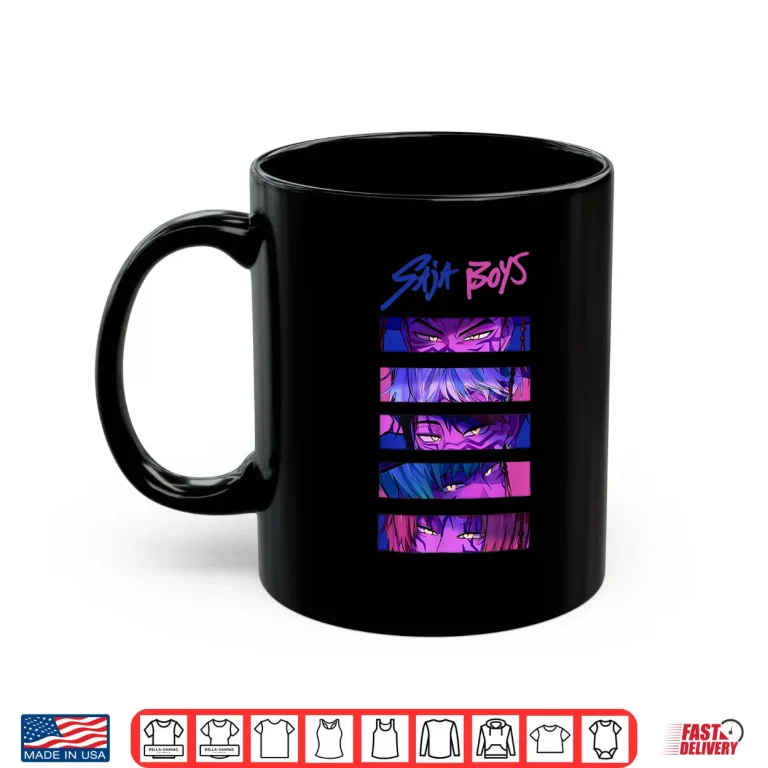 Mug Funny Saja Name Vintage Boys Art Shirt