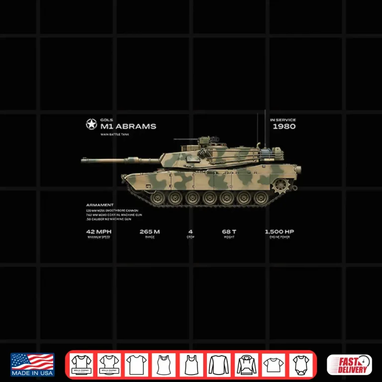 Design M1 Abrams Tank Shirt