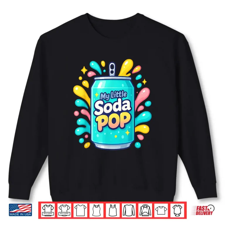 Sweatshirt My Little Soda Pop Kids K Pop Matching Anime Shirt