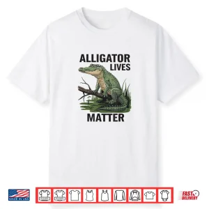 Alligator Lives Matter Florida Everglades Wildlife Pride Shirt