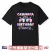 Birthday Girl Grandpa Of The Birthday Princess Family Party Shirt
