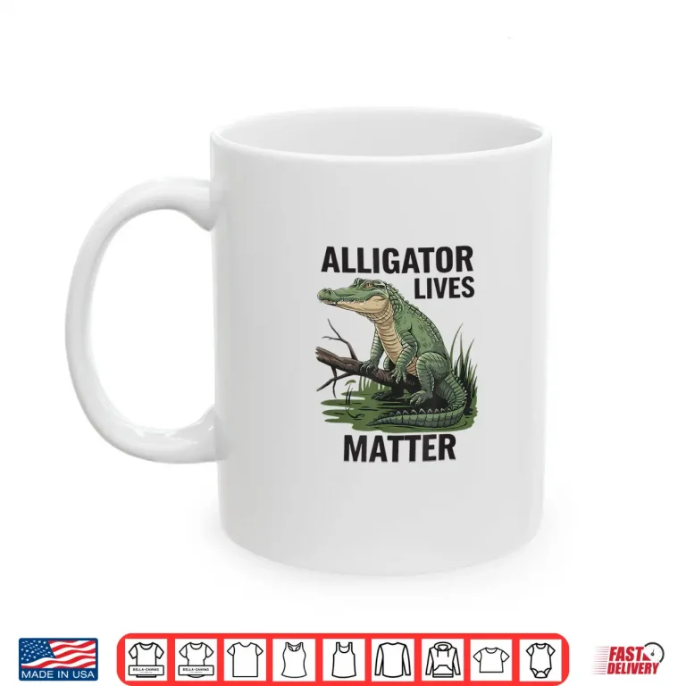 Mug Alligator Lives Matter Florida Everglades Wildlife Pride Shirt