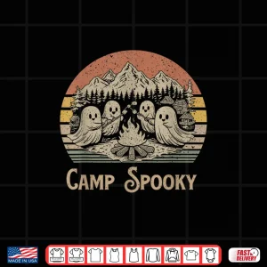 Design Camp Spooky Summerween Summer Halloween Cute Ghost Shirt