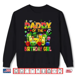 Sweatshirt Daddy Of The Birthday Girl Family Fruit Birthday Hey Bear Shirt