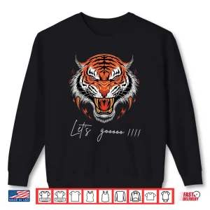 Sweatshirt Fearless Tiger Angry Tiger Animal Tiger lover Shirt