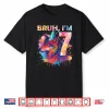 Bruh I’M 7 Years Old Wolf Themed Shirt