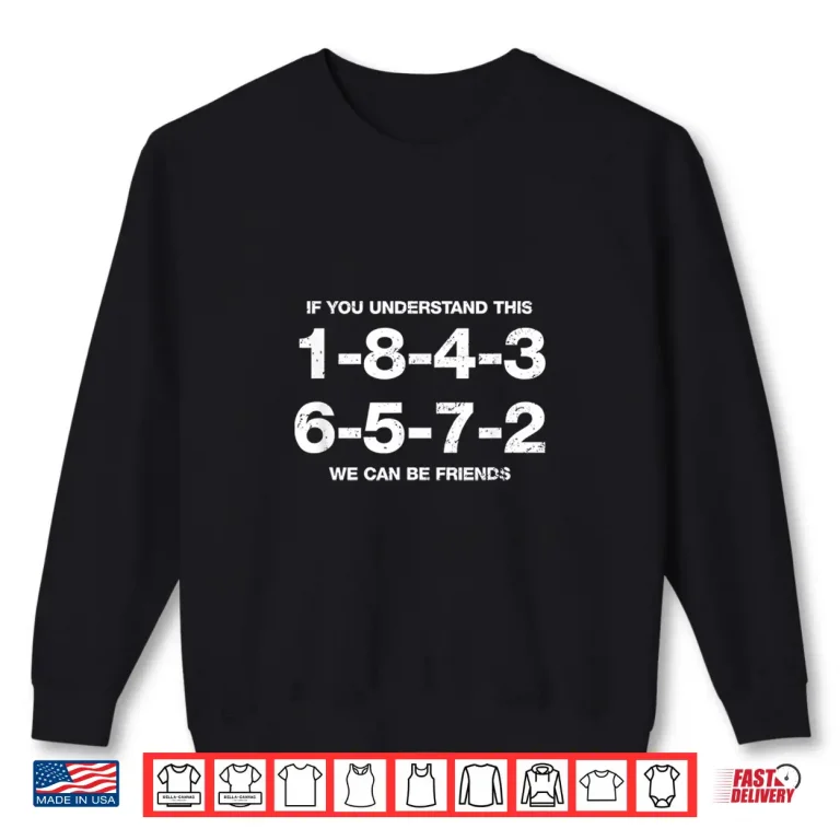 Sweatshirt 1 8 4 3 6 5 7 2 Firing Order Funny Offensive Car Shirt