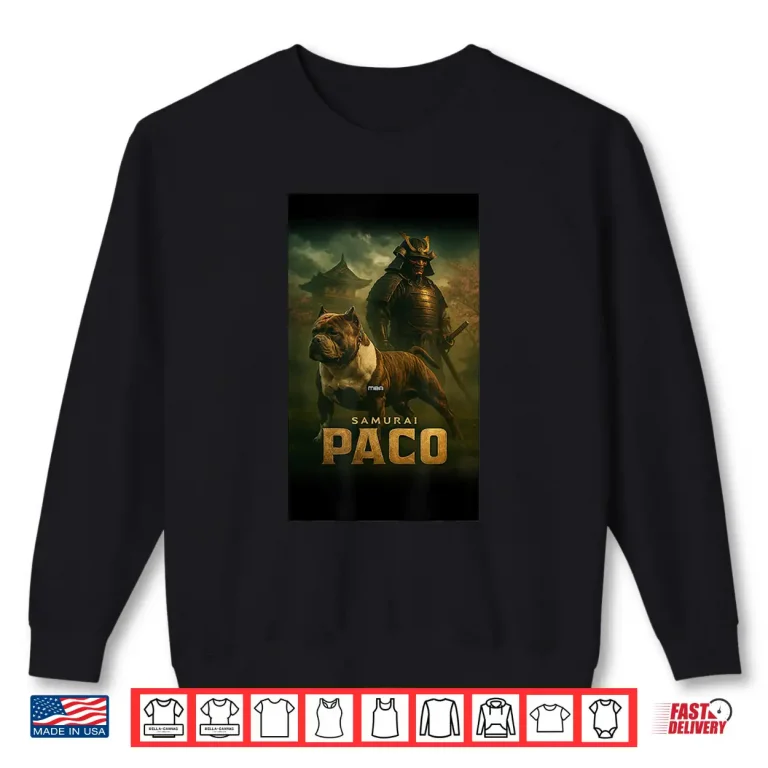 Sweatshirt Samurai Paco American Bully Shirt