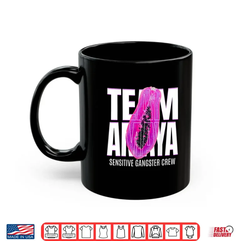 Mug Team Amaya Papaya Sensitive Gangster Crew Shirt