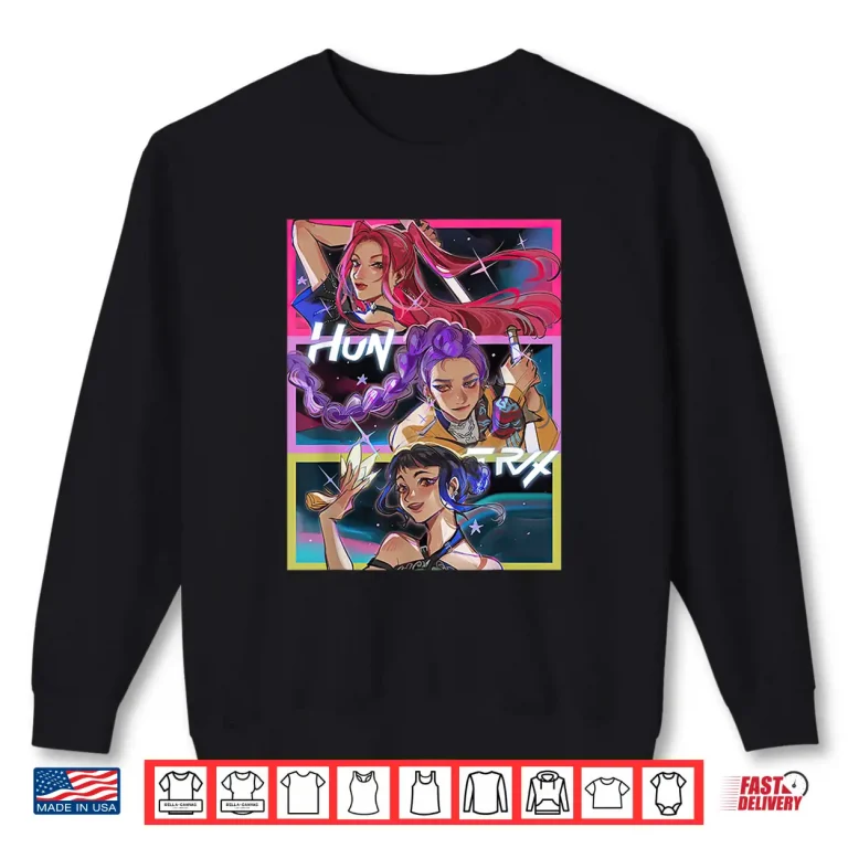 Sweatshirt K pop Demon Hunters Team Shirt
