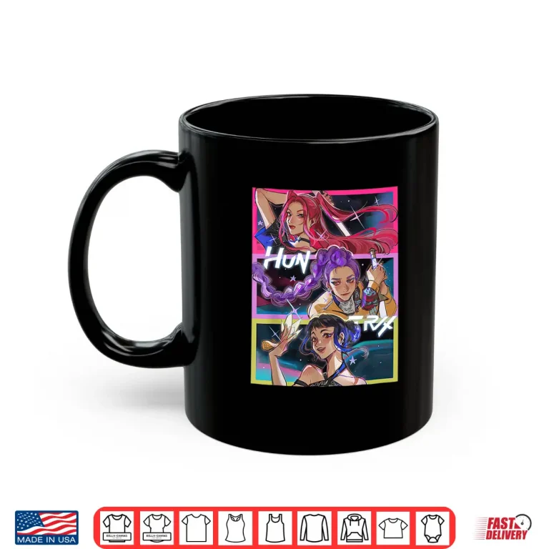 Mug K pop Demon Hunters Team Shirt