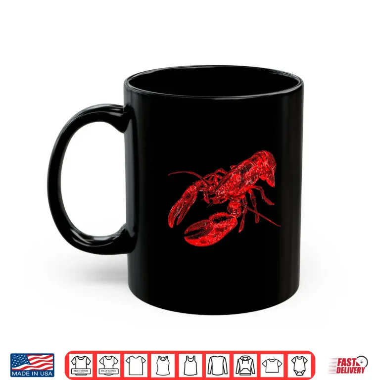 Mug Red Lobster Vintage Lobster Lover Shirt