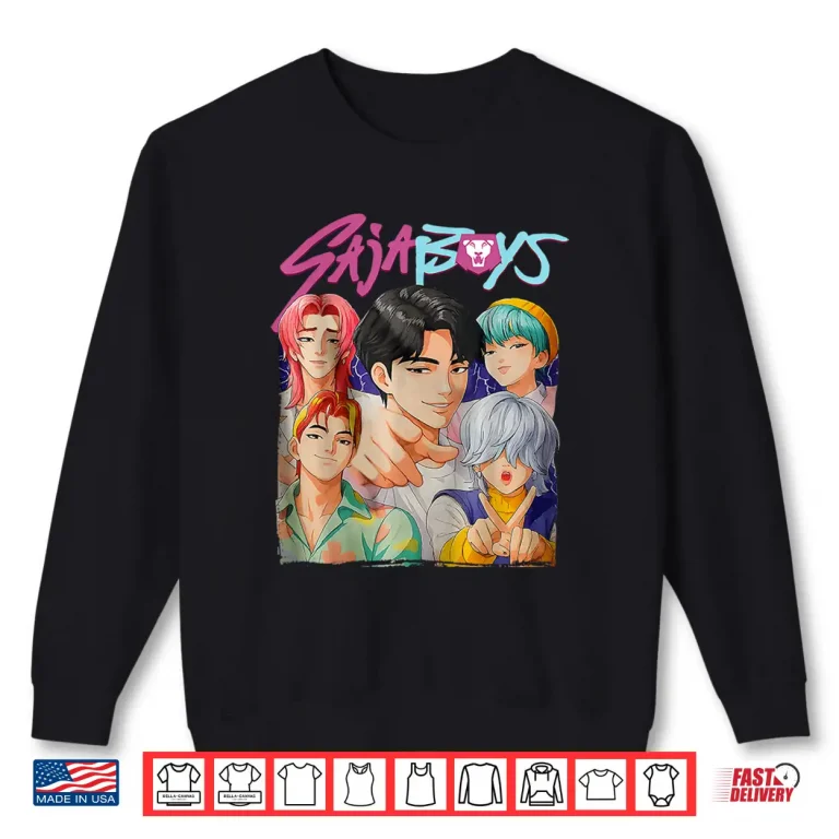 Sweatshirt Saja Boys Bootleg Style Officially Licensed Shirt
