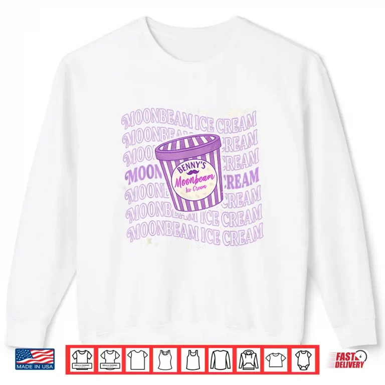 Sweatshirt Groovy Moonbeam Ice Cream Vintage Shirt