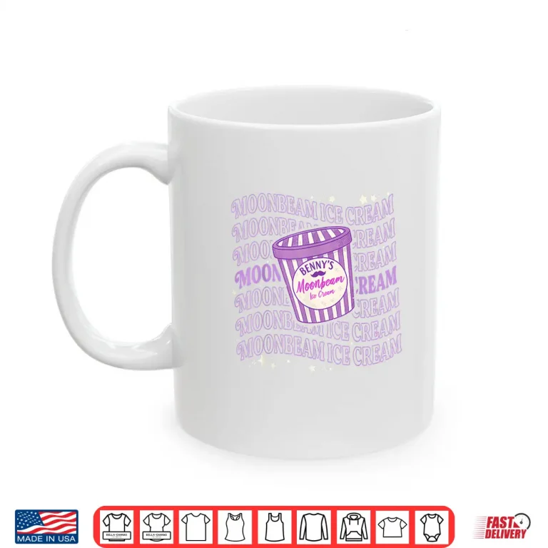 Mug Groovy Moonbeam Ice Cream Vintage Shirt