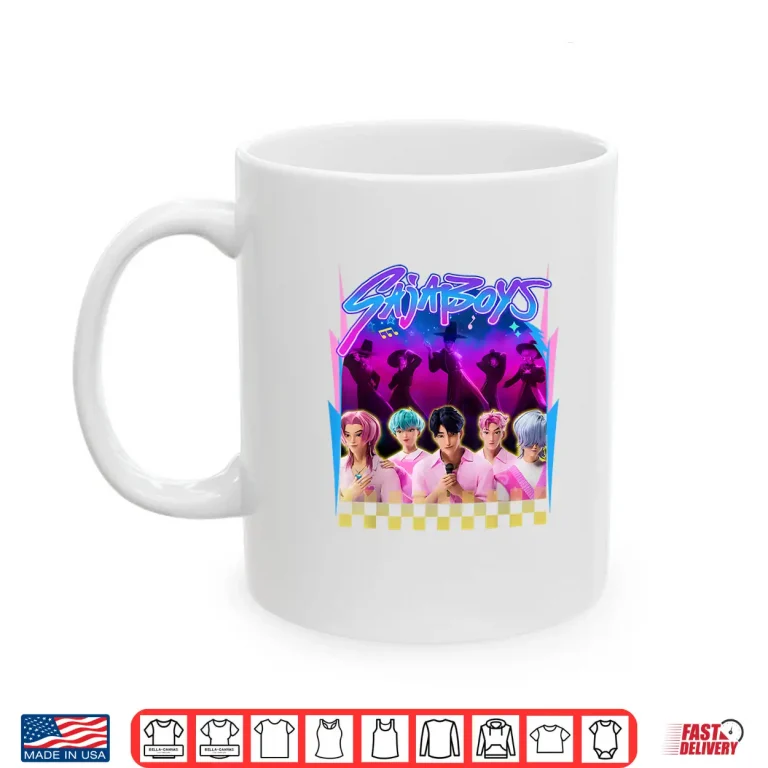 Mug Saja Boys K Pop Demon Hunter Shirt