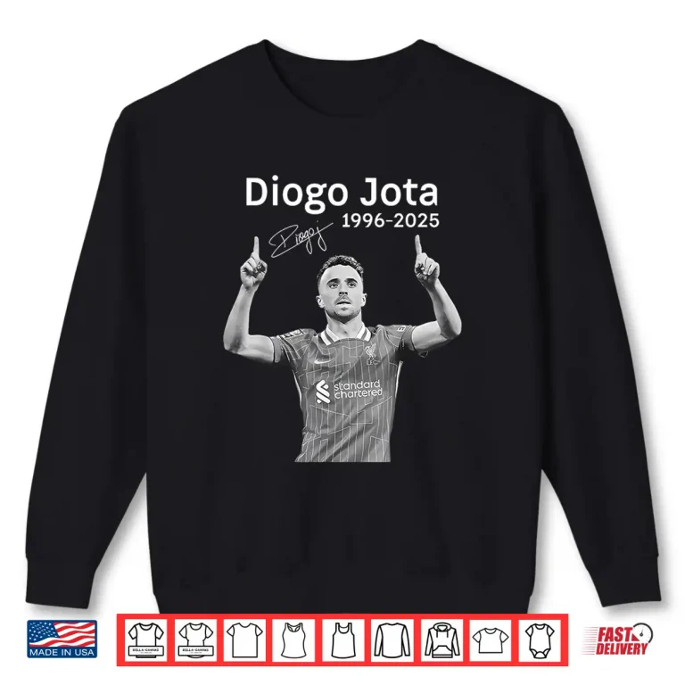 Sweatshirt Diego Jota In Memory 1996 2005 Shirt 2