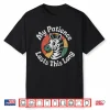My Patience Lasts This Long Vibrant Retro Zebra Animal Lover Shirt