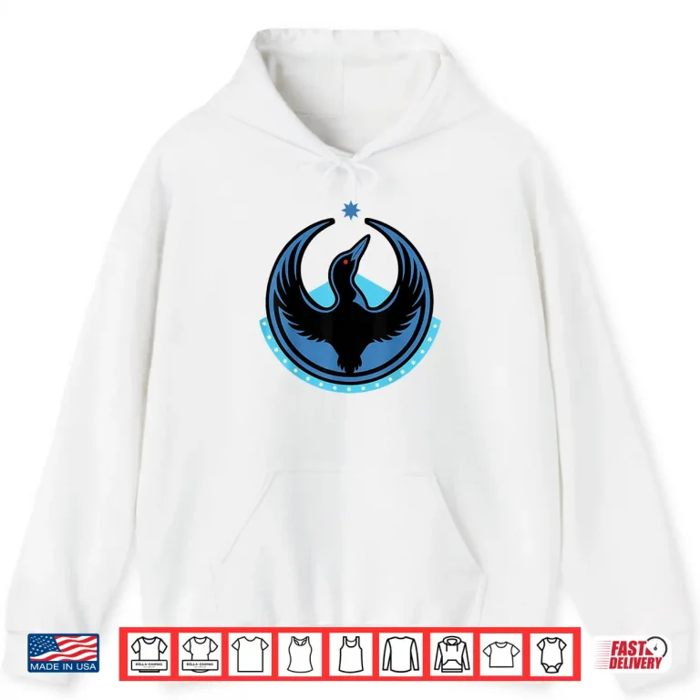 Hoodie Minnesota Rebel Loon New Mn State Flag Shirt
