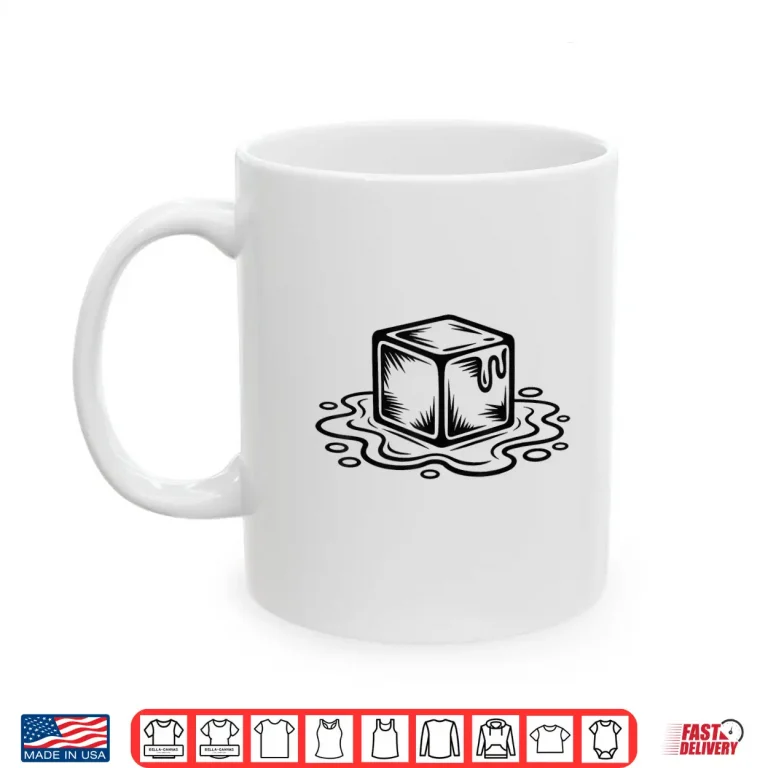 Mug Melting Ice Shirt 1