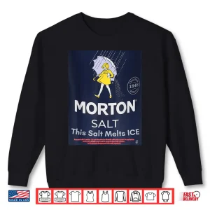 Sweatshirt Morton Salt Girl With Umbrella Shirt 1