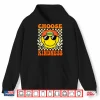 Choose Kindness Smile Face Groovy Be Kind Inspirational Kids Shirt