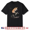 Funny Corgi Meme Skateboarding Dog Shirt