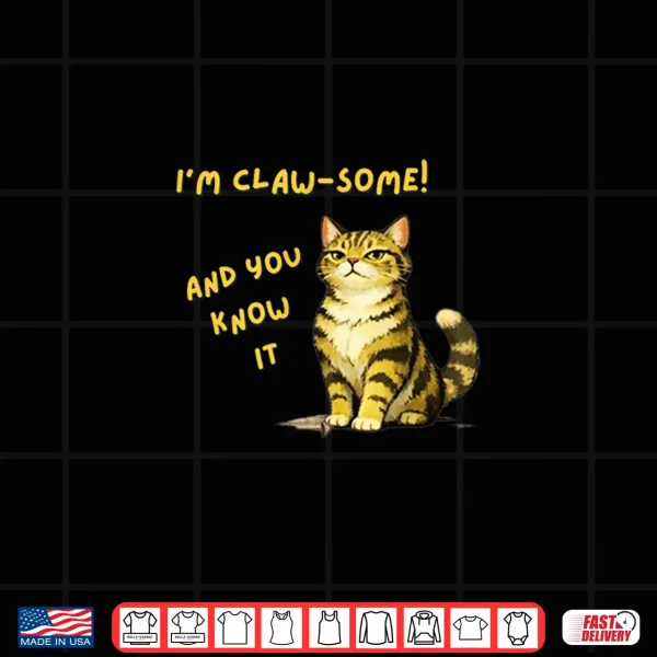 Design Funny Cat Fashion Merchandise Animal Lovers Pet Owners Shirt