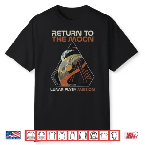 Vintage Artemis Ii Return To The Moon Mission Patch 2026 Shirt